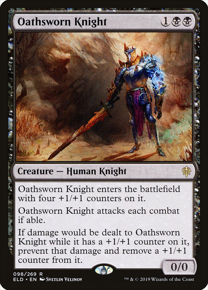 Oathsworn Knight [Throne of Eldraine] | I Want That Stuff Brandon