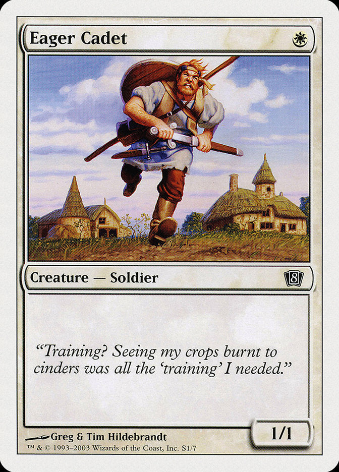 Eager Cadet [Eighth Edition] | I Want That Stuff Brandon