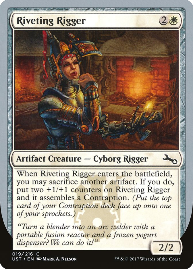 Riveting Rigger [Unstable] | I Want That Stuff Brandon