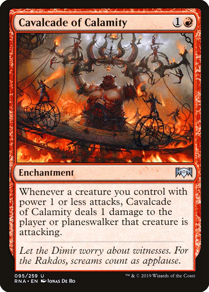 Cavalcade of Calamity [Ravnica Allegiance] | I Want That Stuff Brandon