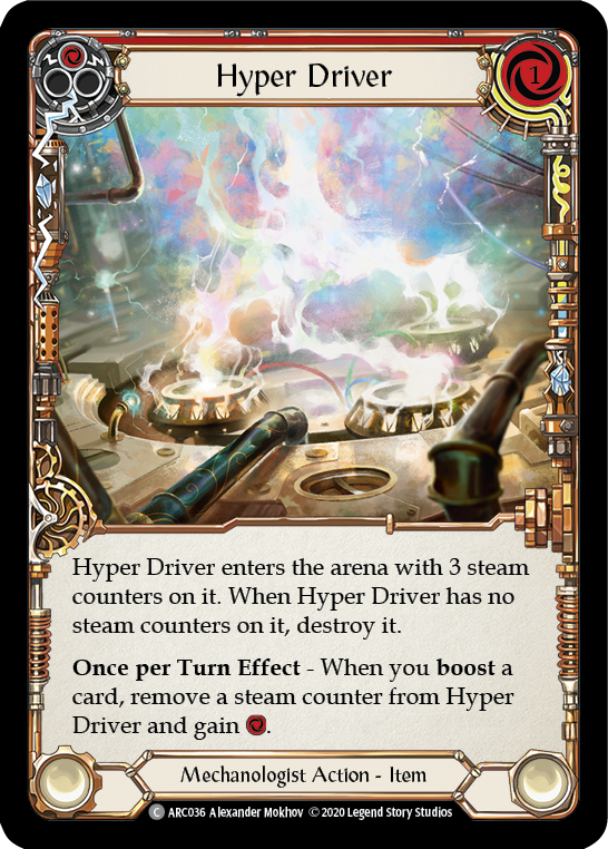 Hyper Driver [ARC036] Unlimited Edition Rainbow Foil | I Want That Stuff Brandon