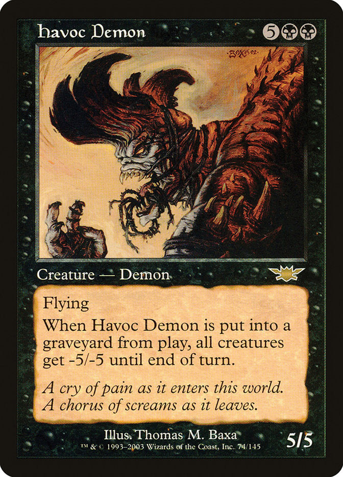 Havoc Demon [Legions] | I Want That Stuff Brandon