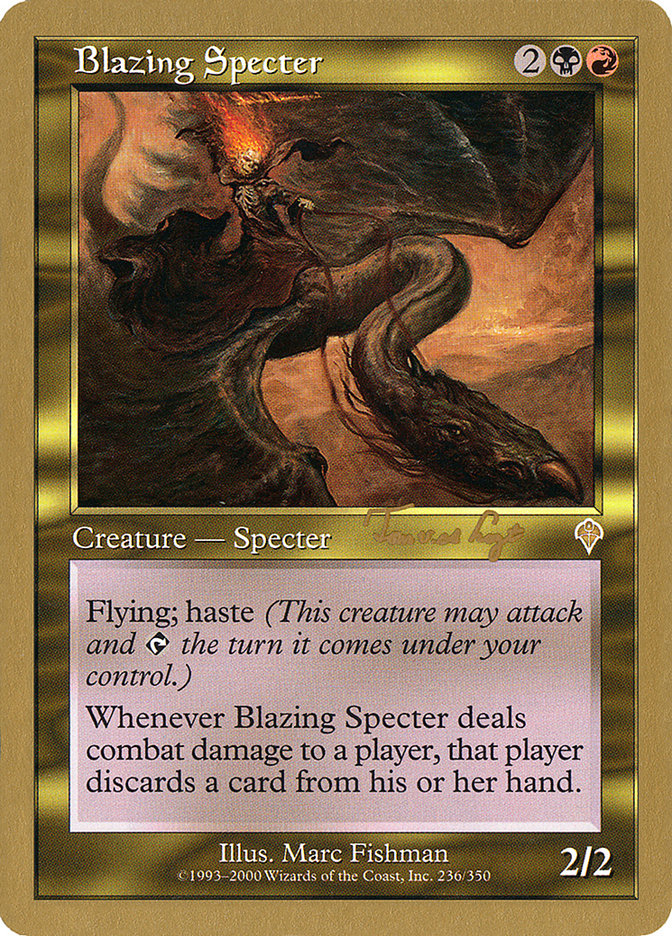 Blazing Specter (Tom van de Logt) [World Championship Decks 2001] | I Want That Stuff Brandon