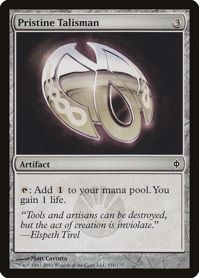 Pristine Talisman [New Phyrexia] | I Want That Stuff Brandon