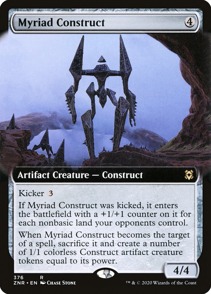 Myriad Construct (Extended Art) [Zendikar Rising] | I Want That Stuff Brandon