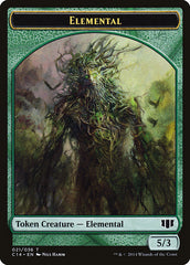 Elemental // Beast (019/036) Double-Sided Token [Commander 2014 Tokens] | I Want That Stuff Brandon