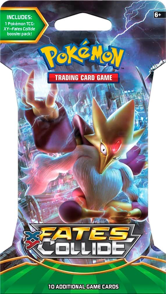 XY: Fates Collide - Sleeved Booster Pack (Mega Alakazam) | I Want That Stuff Brandon