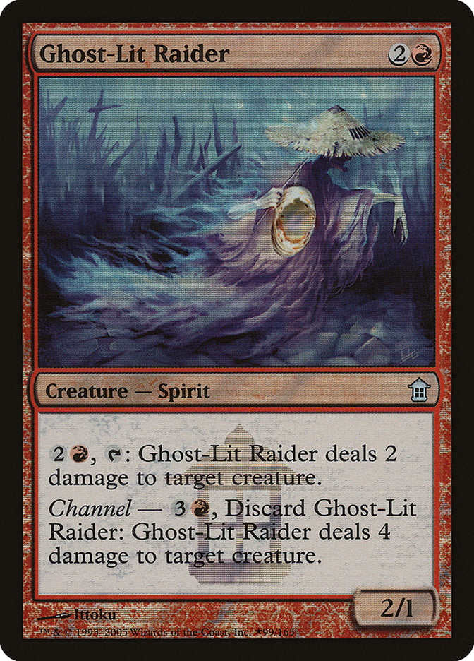 Ghost-Lit Raider [Saviors of Kamigawa Promos] | I Want That Stuff Brandon