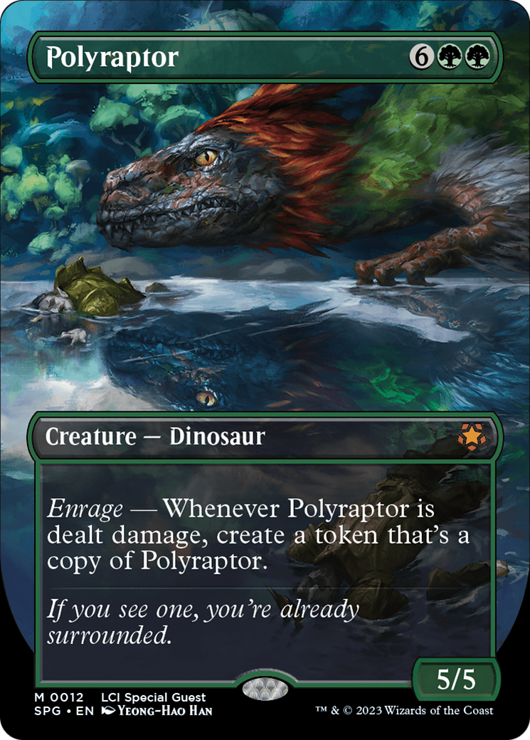 Polyraptor (Borderless) [The Lost Caverns of Ixalan Special Guests] | I Want That Stuff Brandon