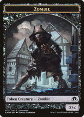 Zombie // Zombie Double-Sided Token [Eldritch Moon Prerelease Promos] | I Want That Stuff Brandon