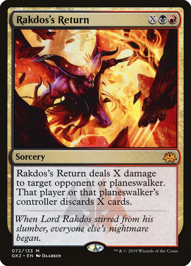 Rakdos's Return [Ravnica Allegiance Guild Kit] | I Want That Stuff Brandon