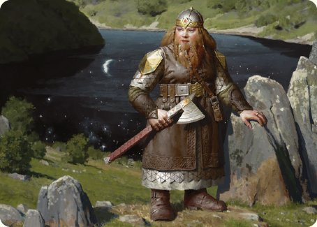 Mirrormere Guardian Art Card [The Lord of the Rings: Tales of Middle-earth Art Series] | I Want That Stuff Brandon