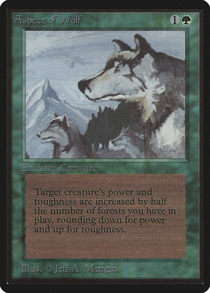 Aspect of Wolf [Beta Edition] | I Want That Stuff Brandon