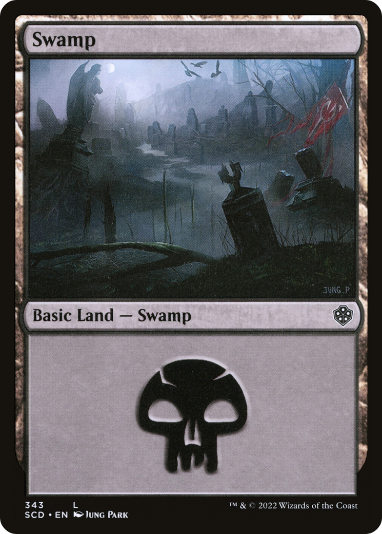 Swamp (343) [Starter Commander Decks] | I Want That Stuff Brandon