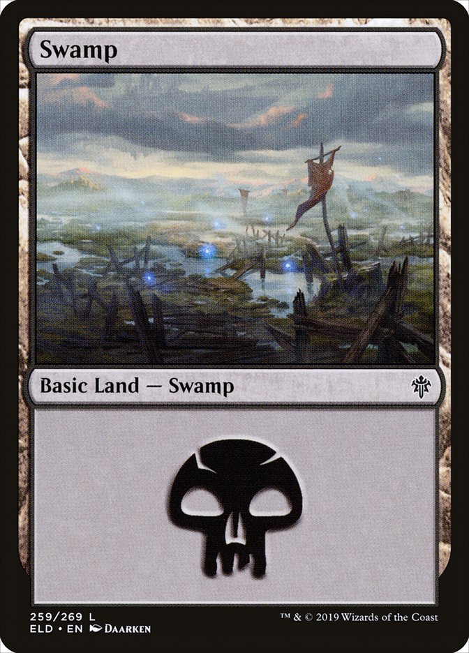 Swamp (259) [Throne of Eldraine] | I Want That Stuff Brandon