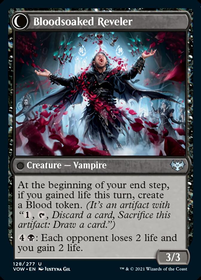 Restless Bloodseeker // Bloodsoaked Reveler [Innistrad: Crimson Vow] | I Want That Stuff Brandon