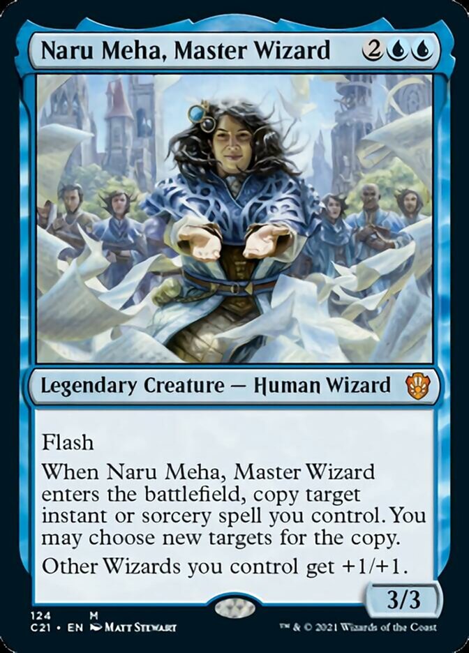 Naru Meha, Master Wizard [Commander 2021] | I Want That Stuff Brandon