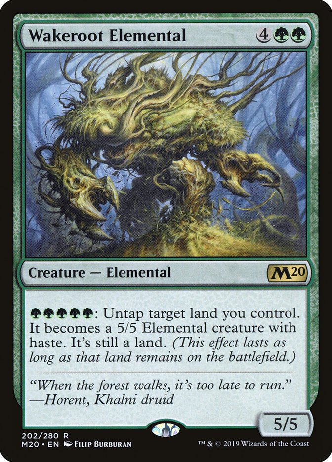 Wakeroot Elemental [Core Set 2020] | I Want That Stuff Brandon