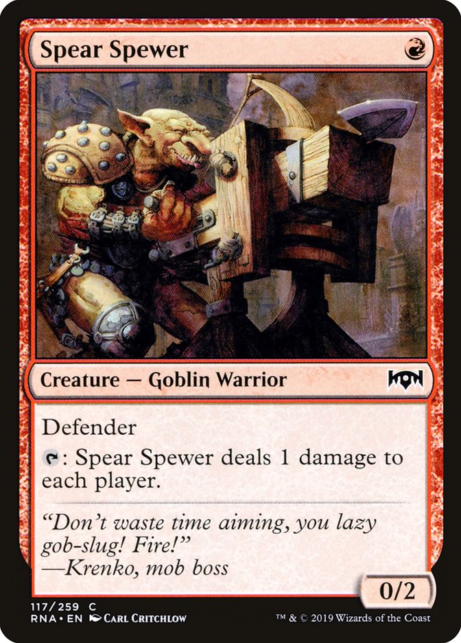 Spear Spewer [Ravnica Allegiance] | I Want That Stuff Brandon