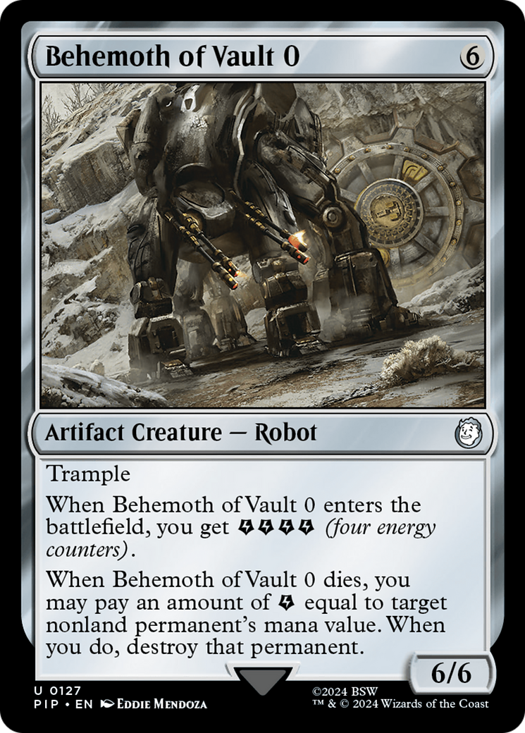 Behemoth of Vault 0 [Fallout] | I Want That Stuff Brandon