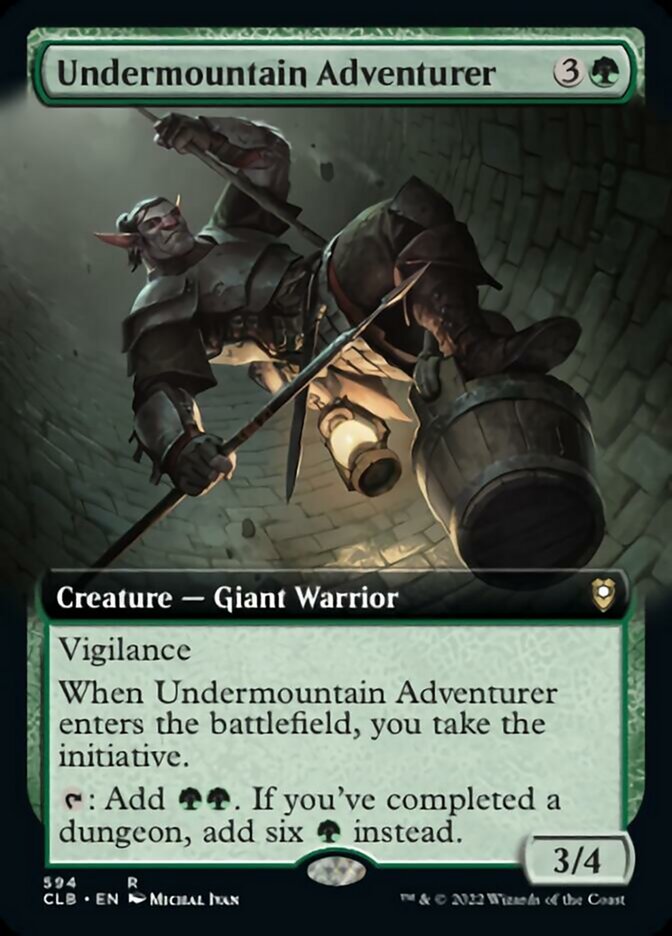 Undermountain Adventurer (Extended Art) [Commander Legends: Battle for Baldur's Gate] | I Want That Stuff Brandon