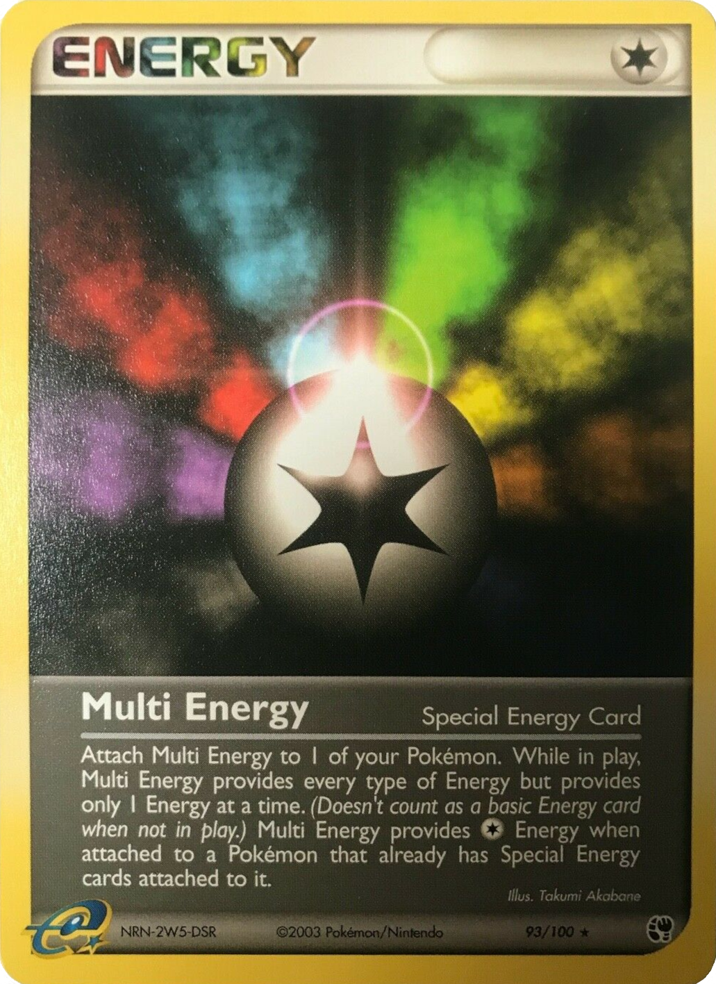 Multi Energy (93/100) (League Promo) [EX: Sandstorm] | I Want That Stuff Brandon