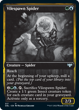 Vilespawn Spider [Innistrad: Double Feature] | I Want That Stuff Brandon