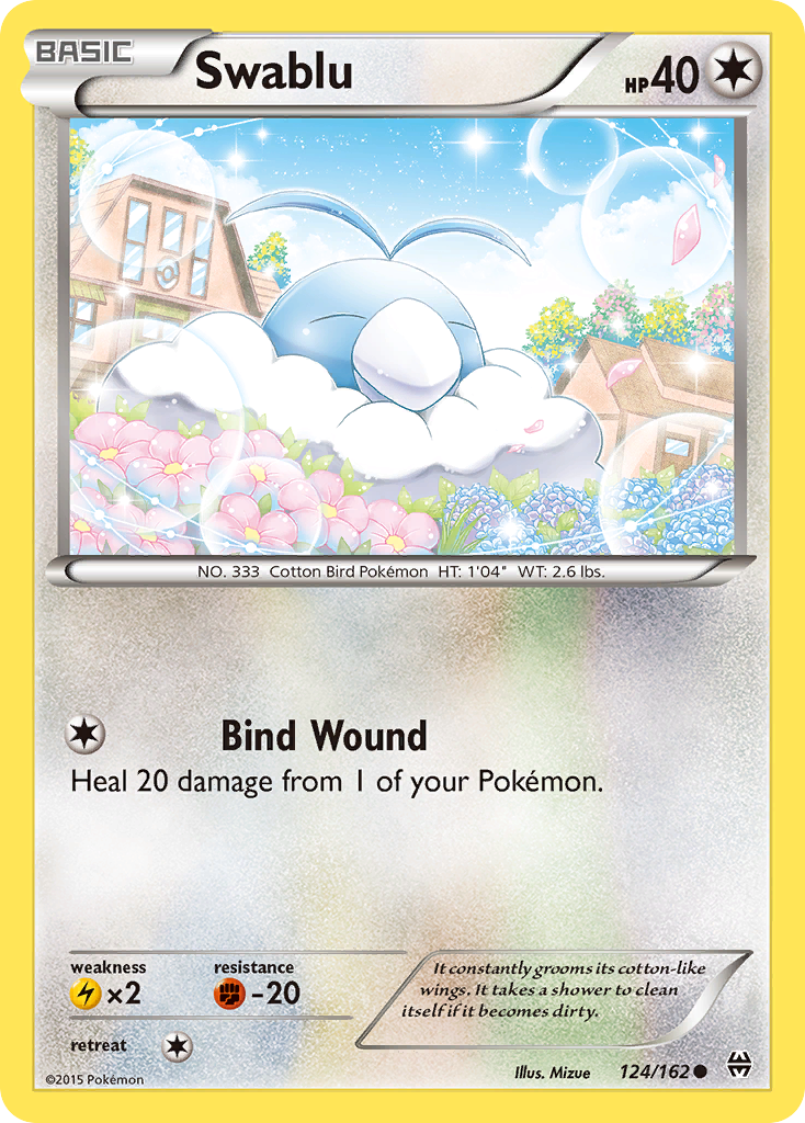 Swablu (124/162) [XY: BREAKthrough] | I Want That Stuff Brandon