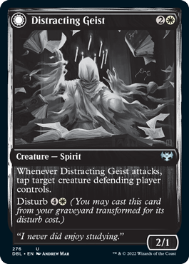 Distracting Geist // Clever Distraction [Innistrad: Double Feature] | I Want That Stuff Brandon