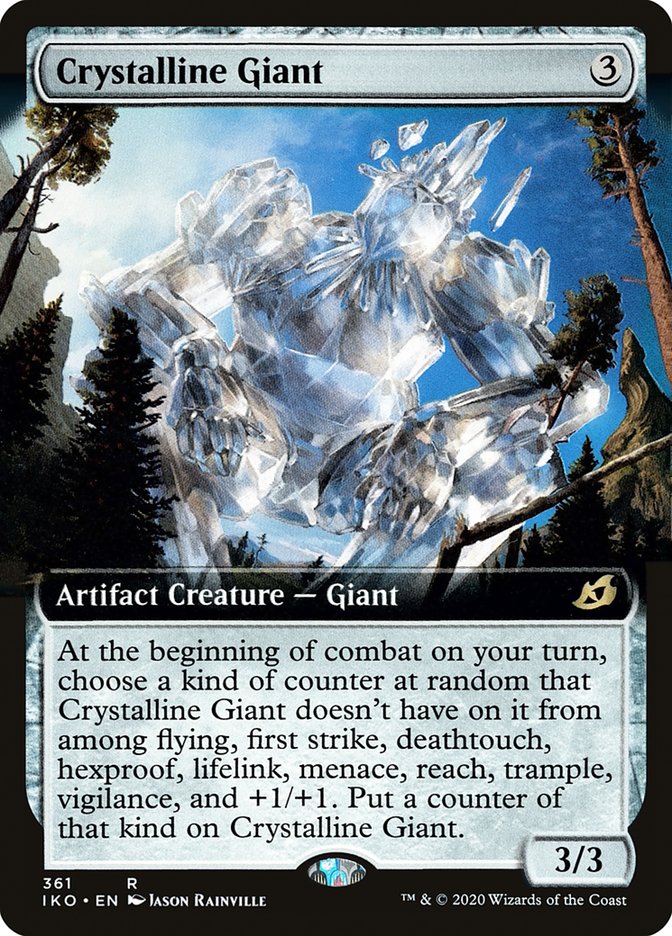 Crystalline Giant (Extended Art) [Ikoria: Lair of Behemoths] | I Want That Stuff Brandon