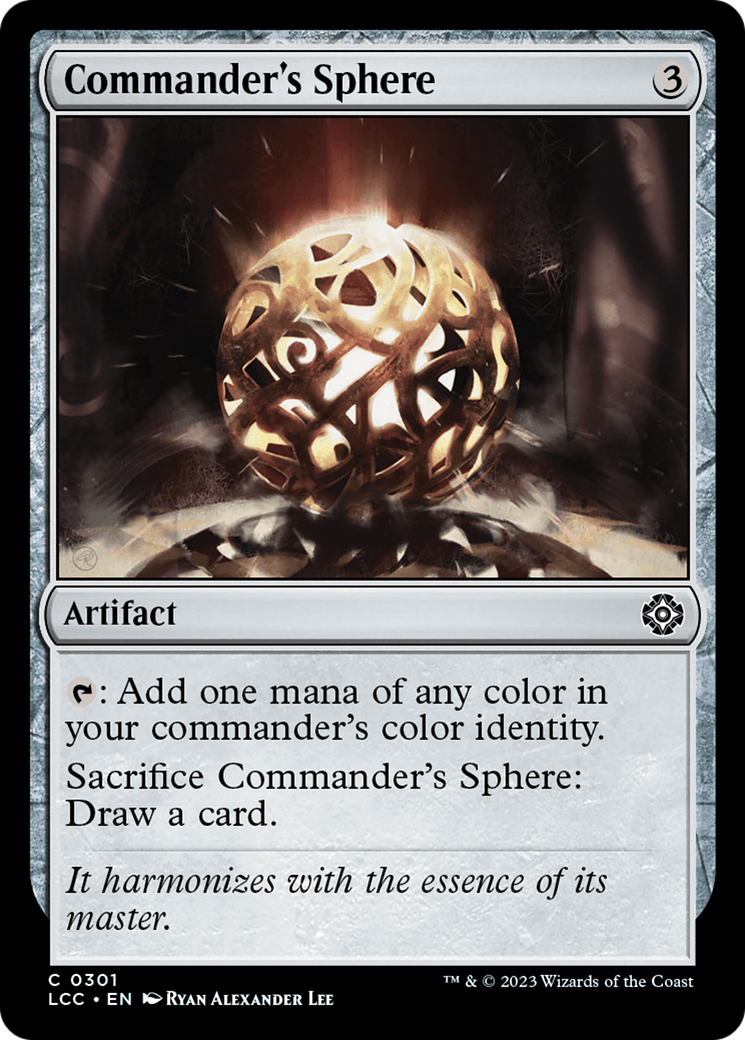 Commander's Sphere [The Lost Caverns of Ixalan Commander] | I Want That Stuff Brandon