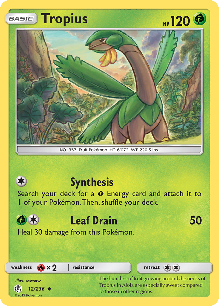 Tropius (12/236) [Sun & Moon: Cosmic Eclipse] | I Want That Stuff Brandon