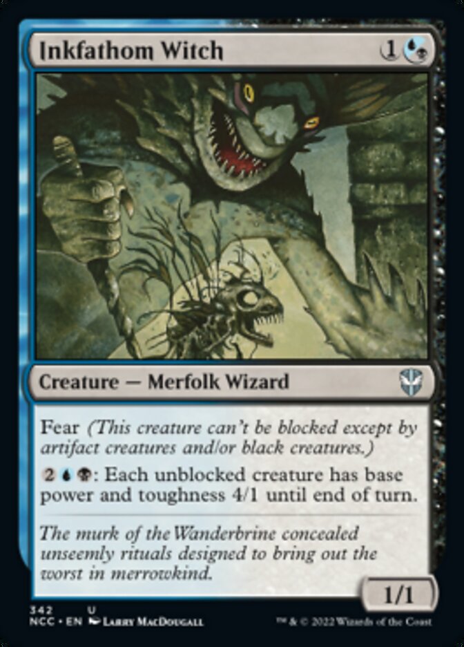 Inkfathom Witch [Streets of New Capenna Commander] | I Want That Stuff Brandon