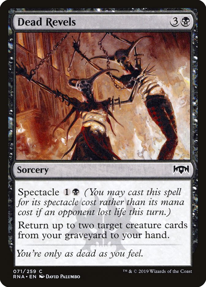 Dead Revels [Ravnica Allegiance] | I Want That Stuff Brandon