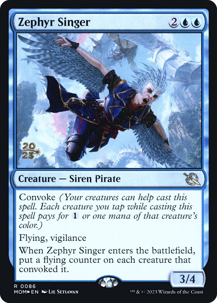 Zephyr Singer [March of the Machine Prerelease Promos] | I Want That Stuff Brandon