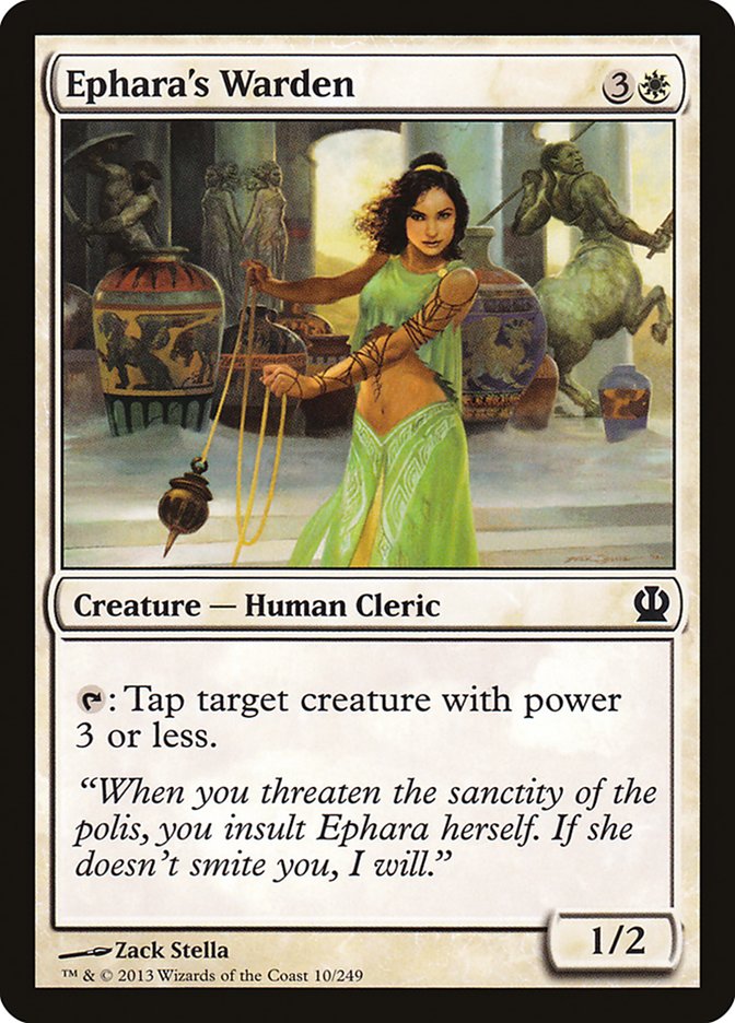 Ephara's Warden [Theros] | I Want That Stuff Brandon