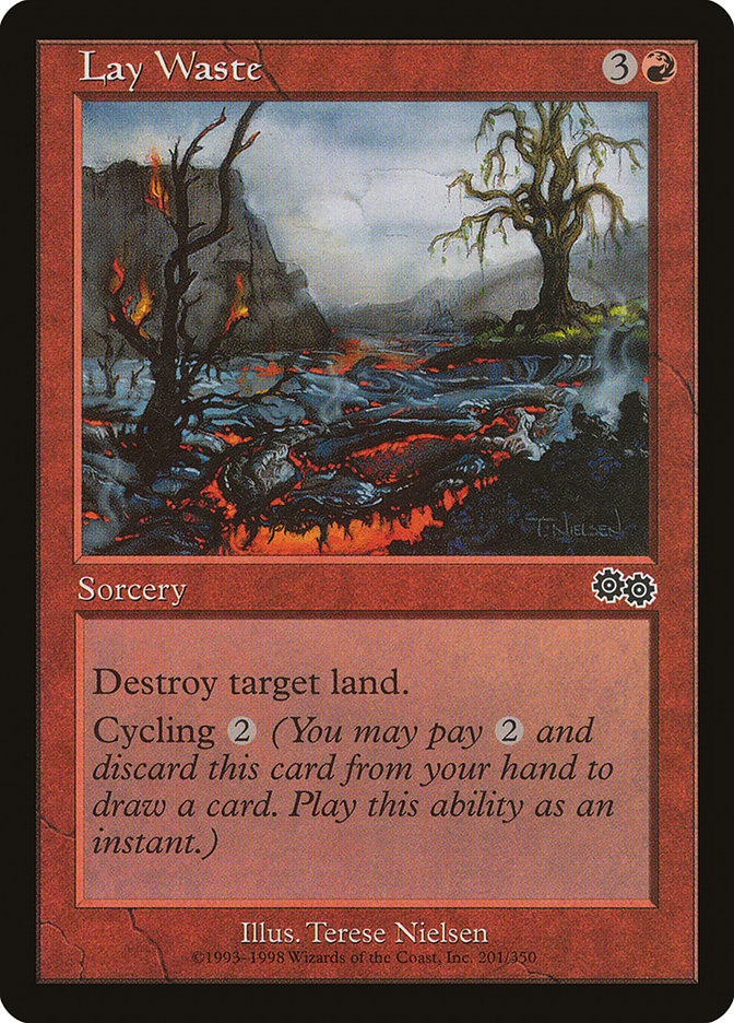 Lay Waste [Urza's Saga] | I Want That Stuff Brandon