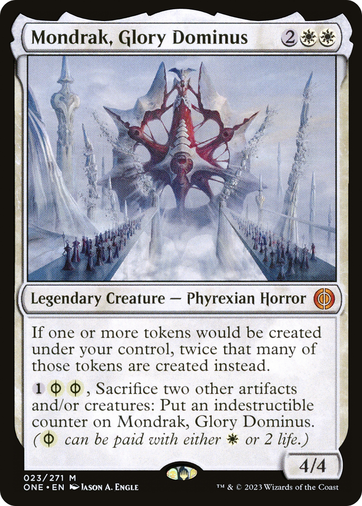 Mondrak, Glory Dominus [Phyrexia: All Will Be One] | I Want That Stuff Brandon