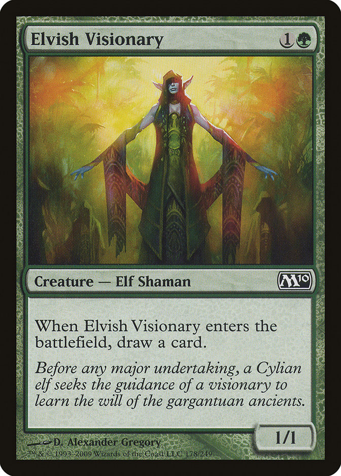 Elvish Visionary [Magic 2010] | I Want That Stuff Brandon