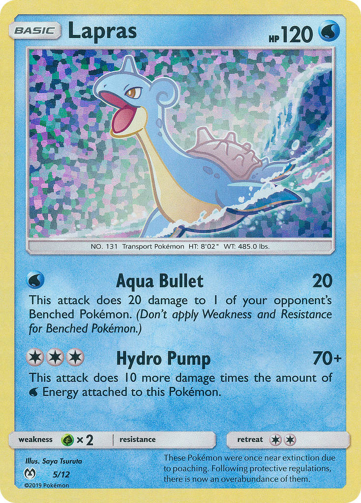 Lapras (5/12) [McDonald's Promos: 2019 Collection] | I Want That Stuff Brandon