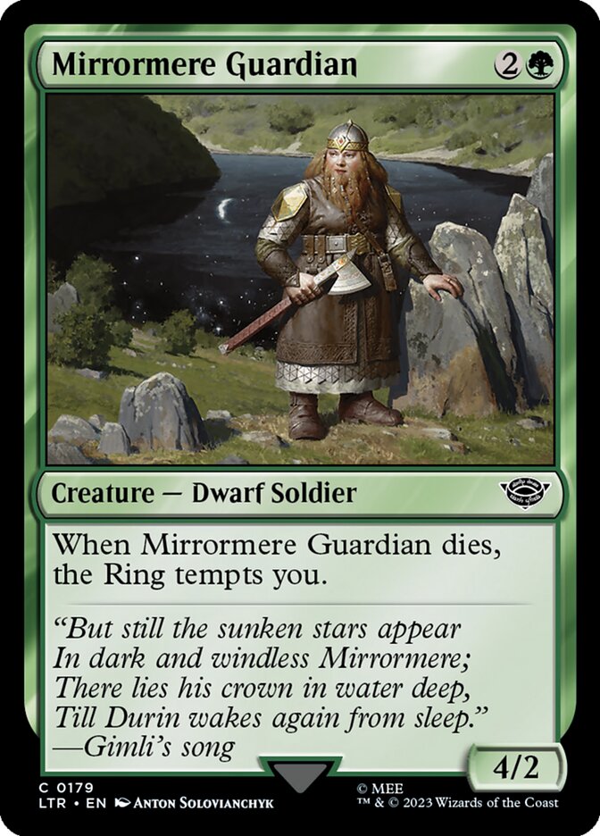 Mirrormere Guardian [The Lord of the Rings: Tales of Middle-Earth] | I Want That Stuff Brandon