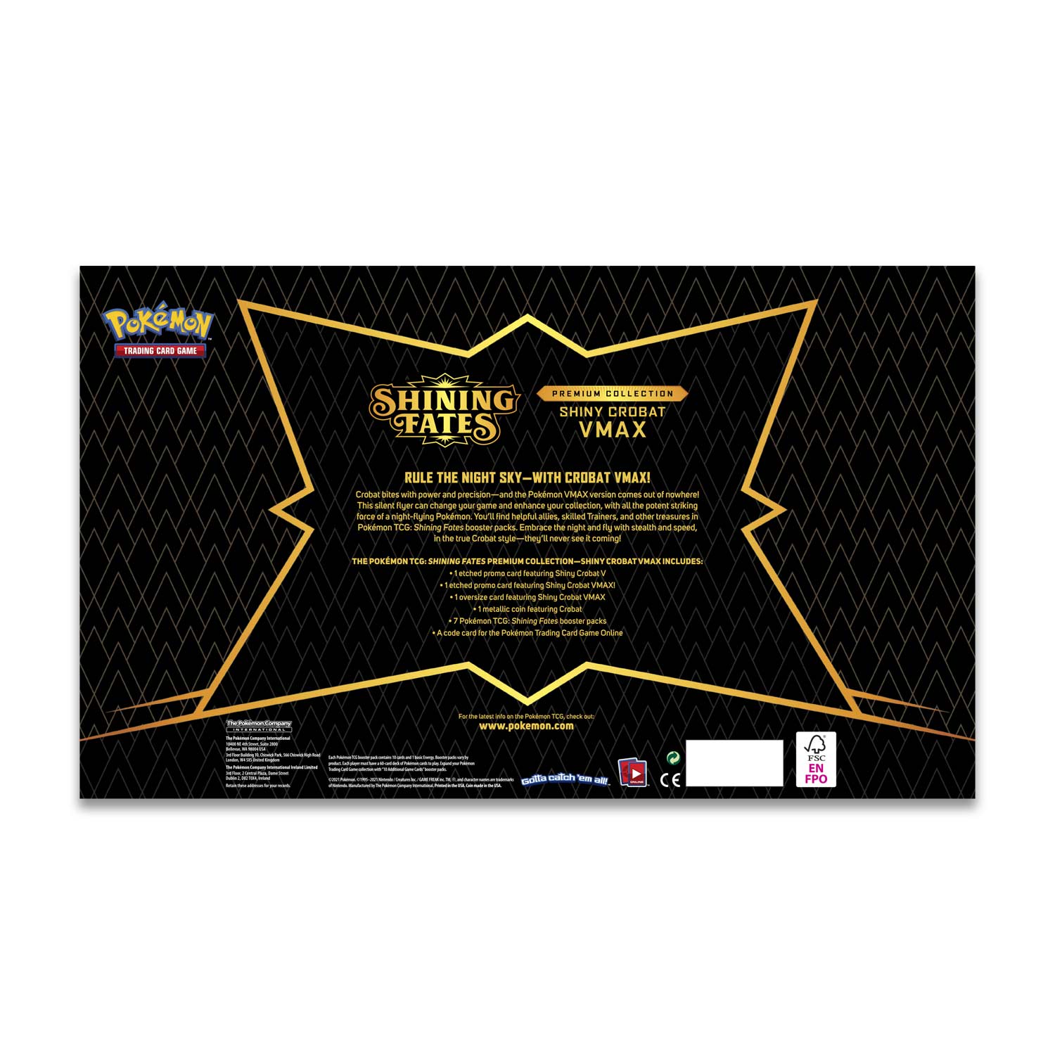 Shining Fates - Premium Collection (Shiny Crobat VMAX) | I Want That Stuff Brandon