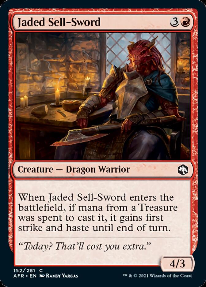 Jaded Sell-Sword [Dungeons & Dragons: Adventures in the Forgotten Realms] | I Want That Stuff Brandon