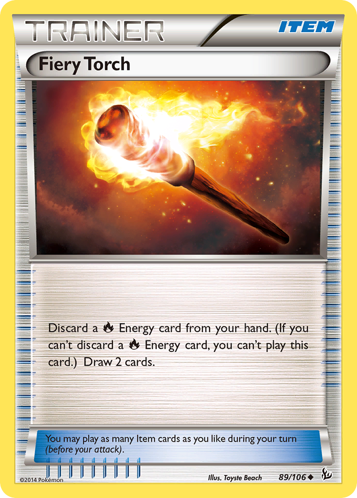 Fiery Torch (89/106) [XY: Flashfire] | I Want That Stuff Brandon