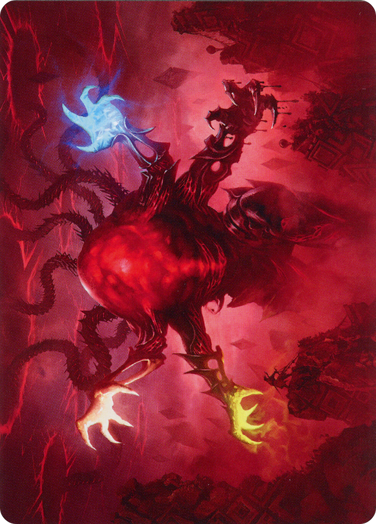 Omnath, Locus of All Art Card (51) [March of the Machine Art Series] | I Want That Stuff Brandon