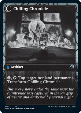 Mysterious Tome // Chilling Chronicle [Innistrad: Double Feature] | I Want That Stuff Brandon