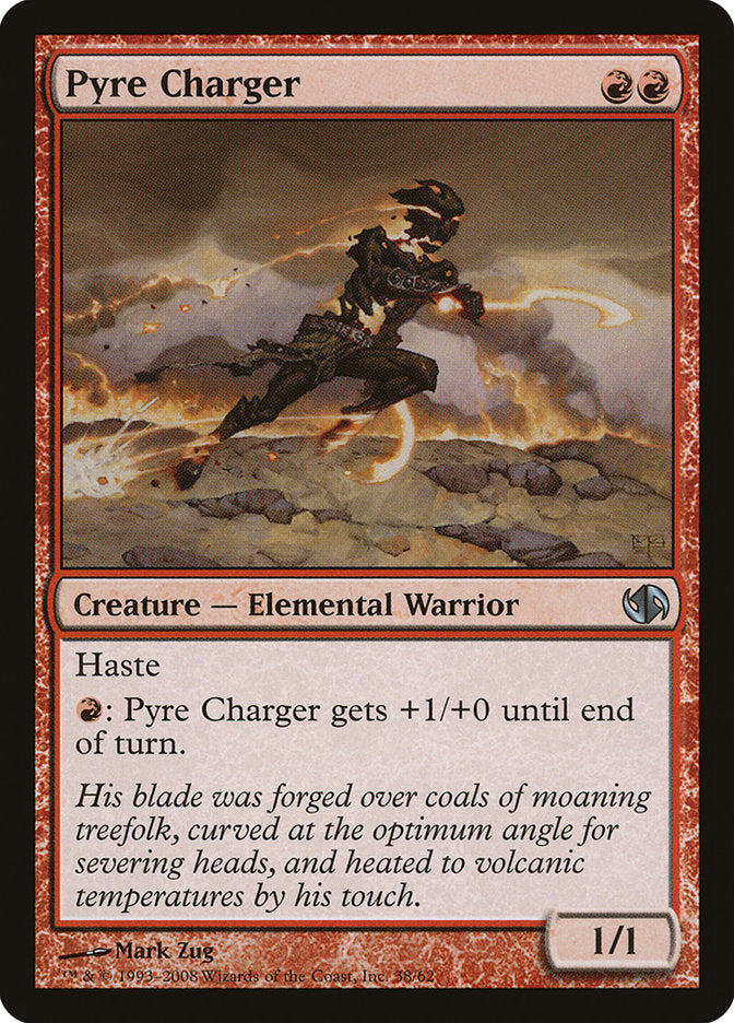 Pyre Charger [Duel Decks: Jace vs. Chandra] | I Want That Stuff Brandon