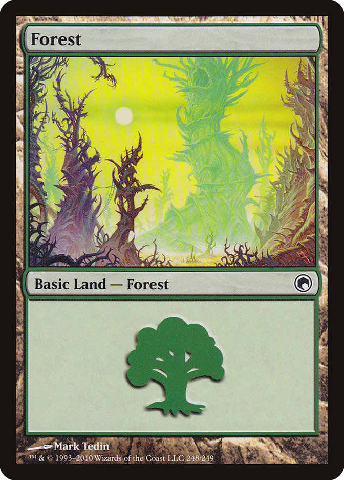 Forest (248) [Scars of Mirrodin] | I Want That Stuff Brandon