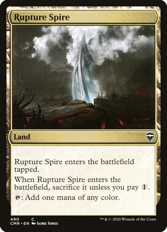 Rupture Spire (490) [Commander Legends] | I Want That Stuff Brandon