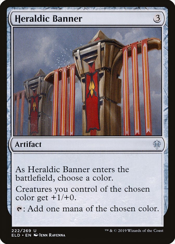 Heraldic Banner [Throne of Eldraine] | I Want That Stuff Brandon